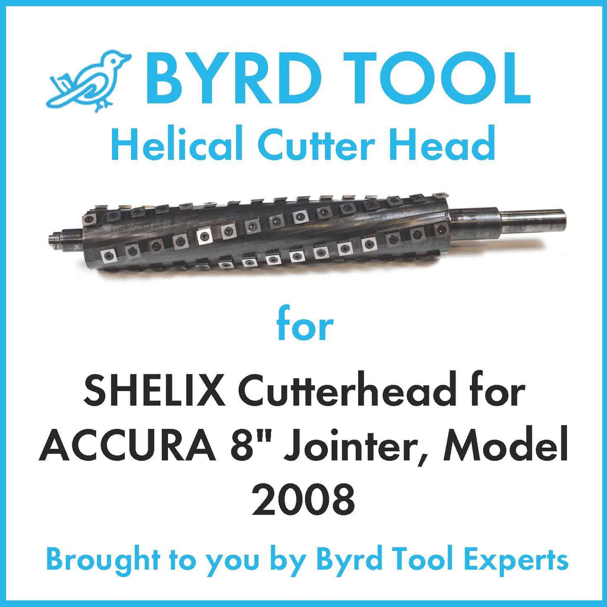 SHELIX Cutterhead for ACCURA 8″ Jointer, Model 2008