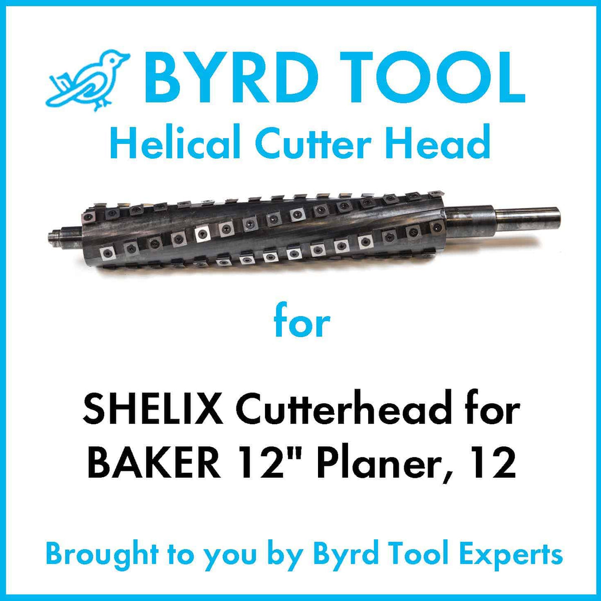 SHELIX Cutterhead BAKER 12" Planer