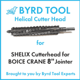 SHELIX Cutterhead for BOICE CRANE 8