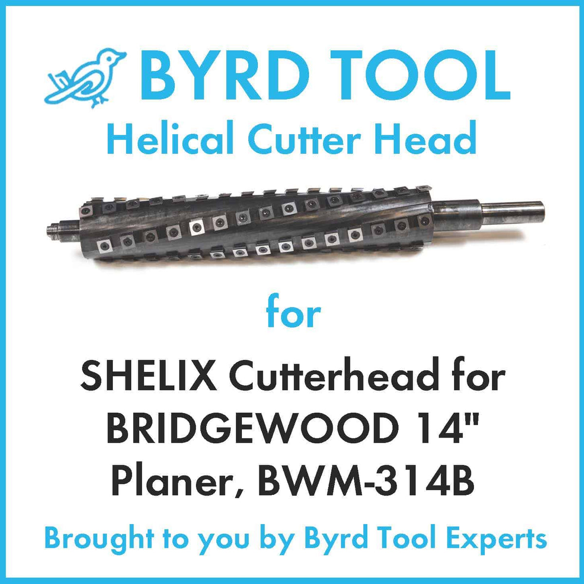 SHELIX Cutterhead for BRIDGEWOOD 14" Planer