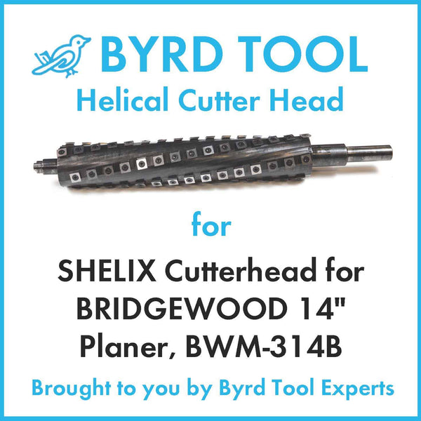 SHELIX Cutterhead for BRIDGEWOOD 14" Planer