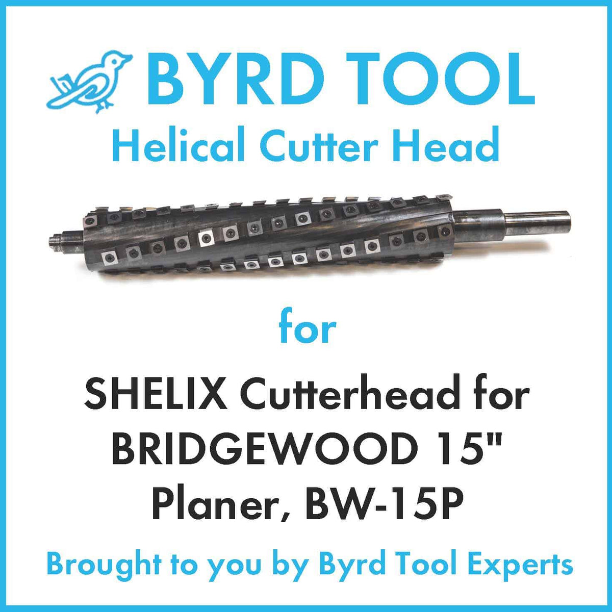 SHELIX Cutterhead for BRIDGEWOOD 15" Planer