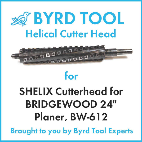 SHELIX Cutterhead for BRIDGEWOOD 24" Planer