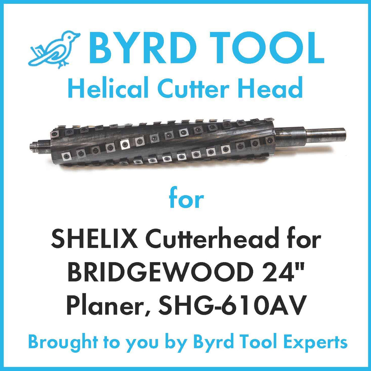 SHELIX Cutterhead for BRIDGEWOOD 24" Planer
