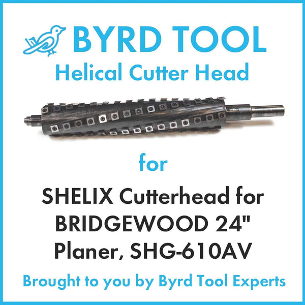 SHELIX Cutterhead for BRIDGEWOOD 24" Planer