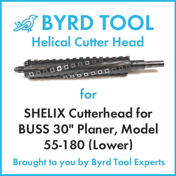 SHELIX Cutterhead for BUSS 30" Planer