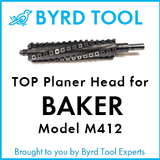 SHELIX Cutterhead for Baker M412 Moulder Planer – TOP Head