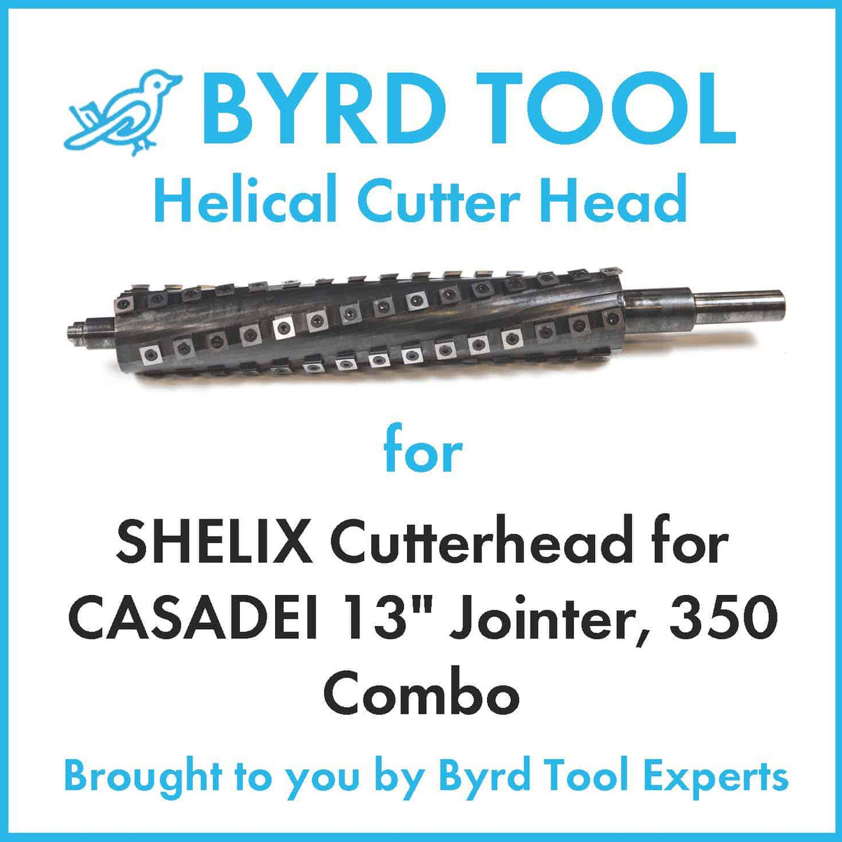 SHELIX Cutterhead for CASADEI 13″ Jointer, 350 Combo