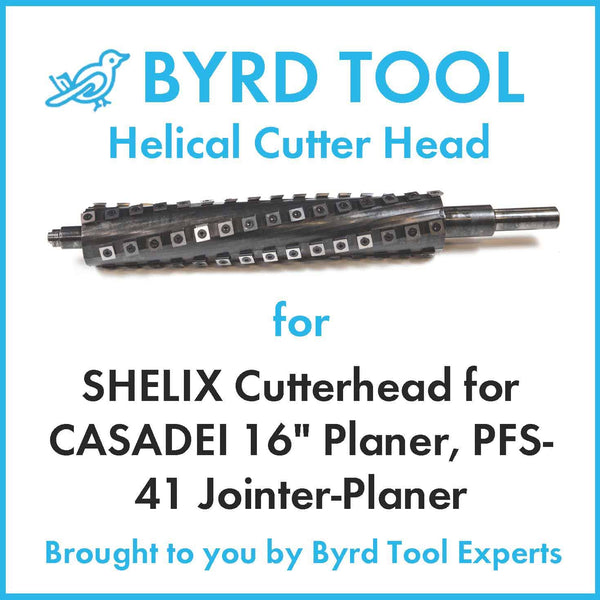 SHELIX Cutterhead for CASADEI 16" Planer