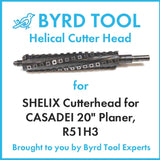 SHELIX Cutterhead for CASADEI 20