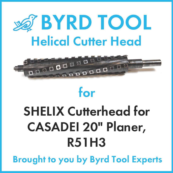 SHELIX Cutterhead for CASADEI 20" Planer