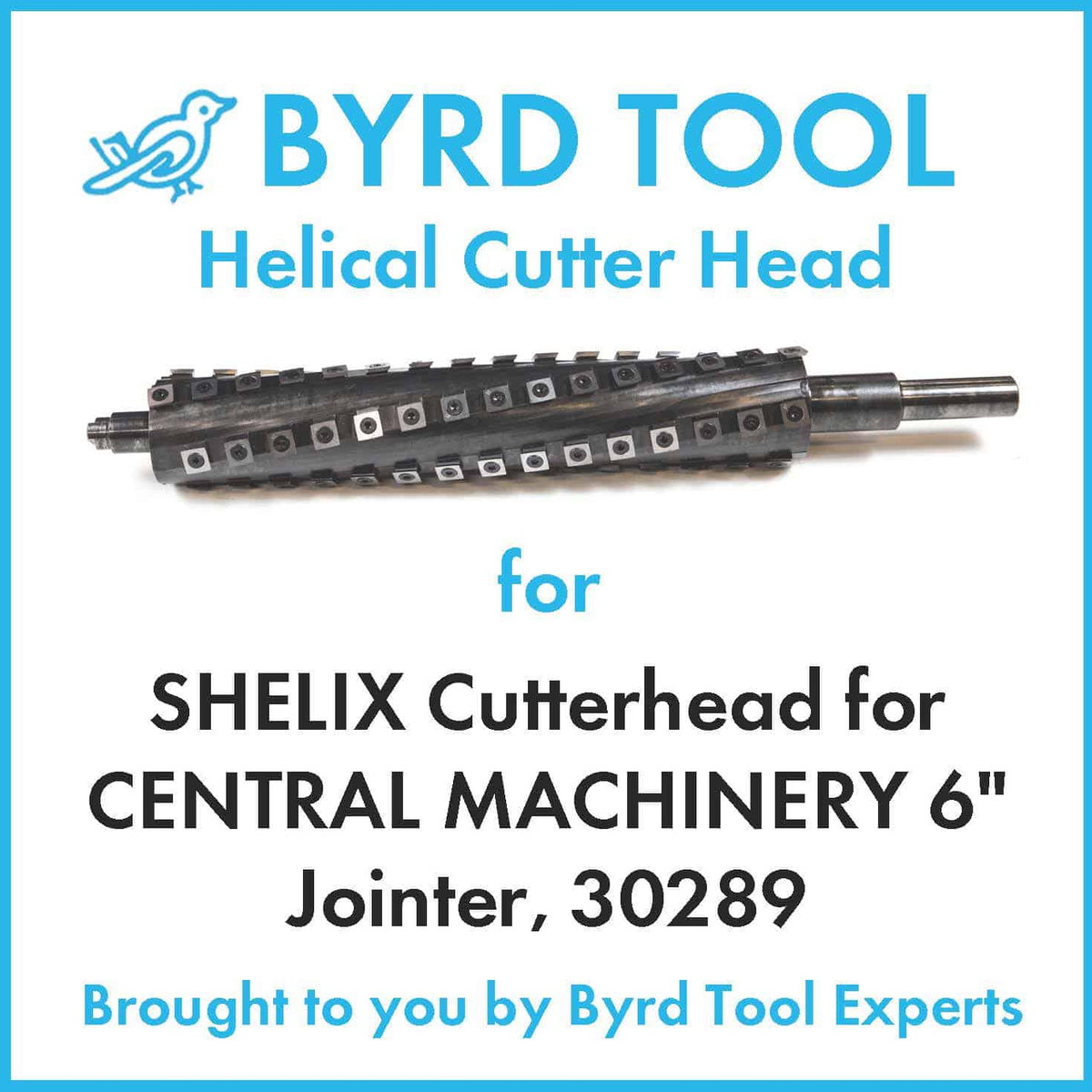 SHELIX Cutterhead for CENTRAL MACHINERY 6″ Jointer, 30289