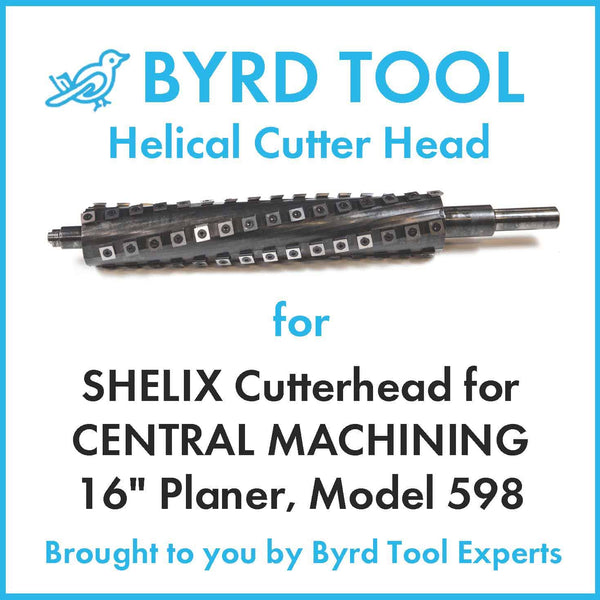 SHELIX Cutterhead for CENTRAL MACHINING 16" Planer