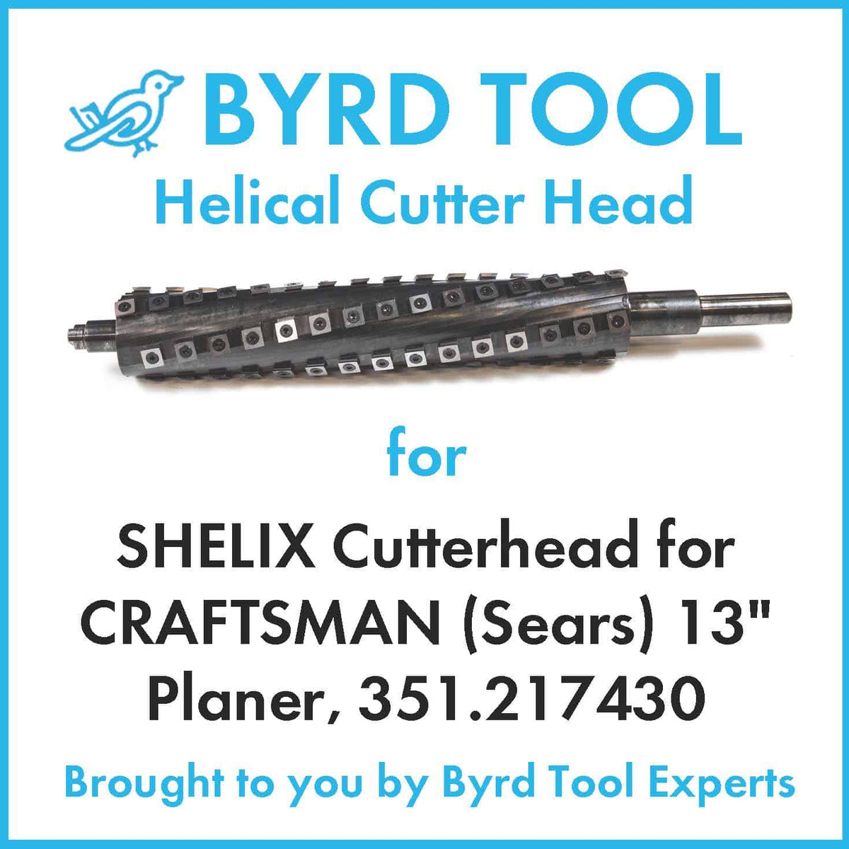 SHELIX Cutterhead for CRAFTSMAN 13" Planer