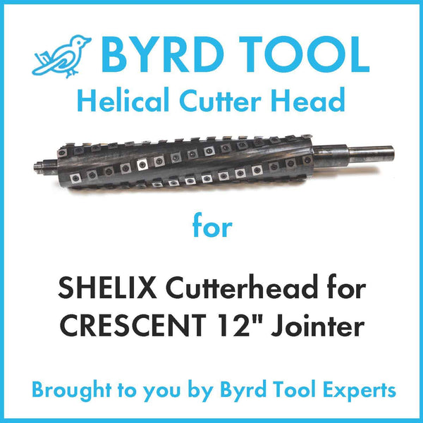 SHELIX Cutterhead for CRESCENT 12″ Jointer