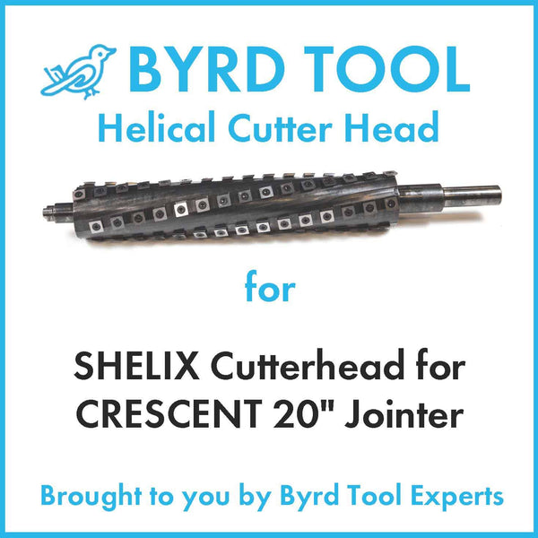 SHELIX Cutterhead for CRESCENT 20″ Jointer