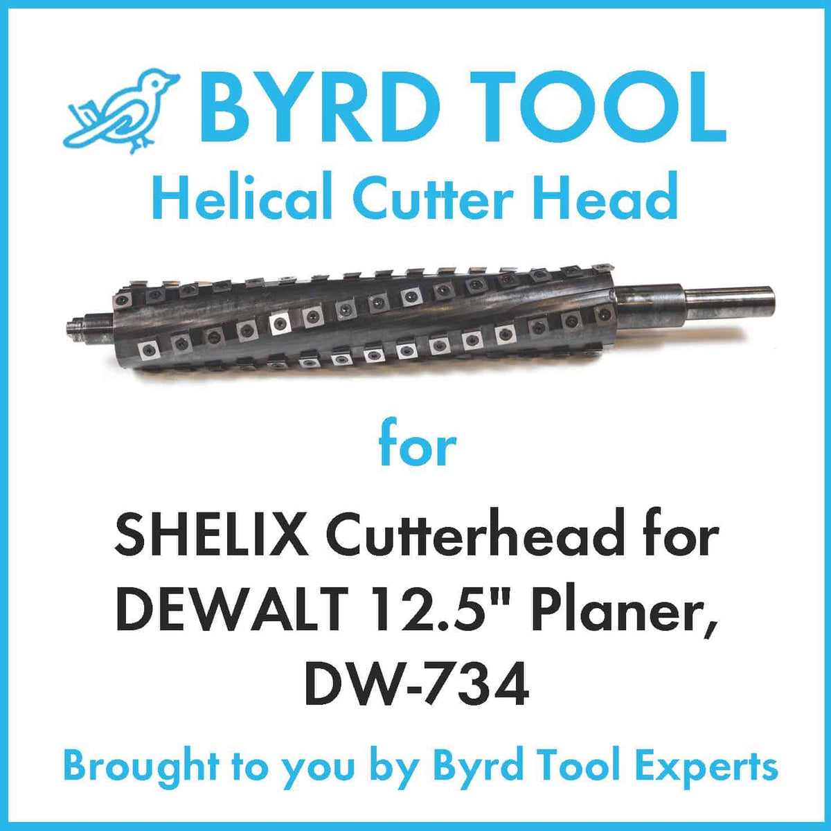 SHELIX Cutterhead for DEWALT 12.5" Planer