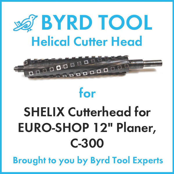 SHELIX Cutterhead for EURO-SHOP 12" Planer