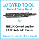 SHELIX Cutterhead for EXTREMA 24