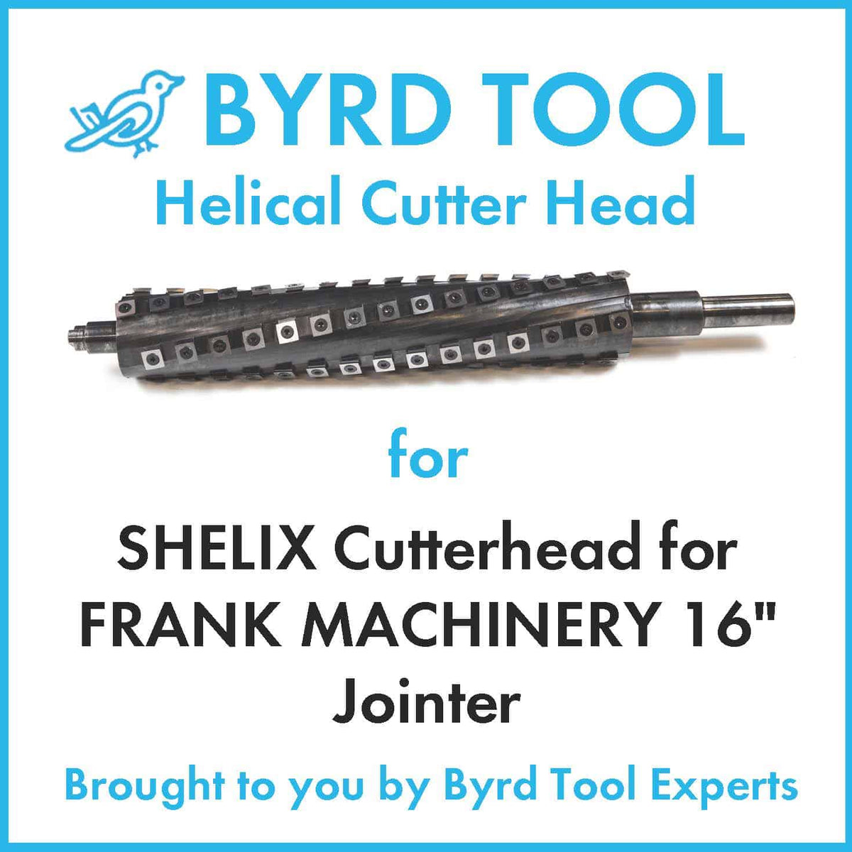 SHELIX Cutterhead for FRANK MACHINERY 16″ Jointer