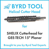 SHELIX Cutterhead for GEE-TECH 15