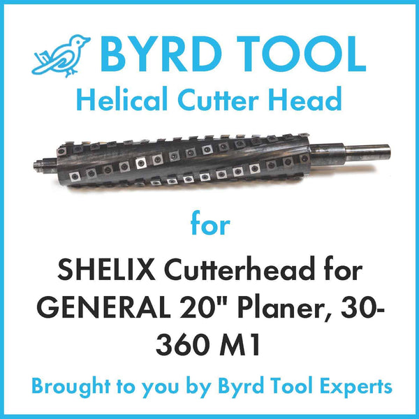 SHELIX Cutterhead for GENERAL 20" Planer