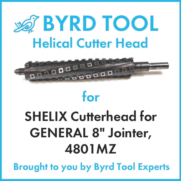 SHELIX Cutterhead for GENERAL 8″ Jointer, 4801MZ