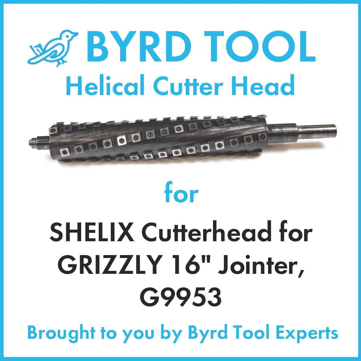 SHELIX Cutterhead for GRIZZLY 16″ Jointer, G9953