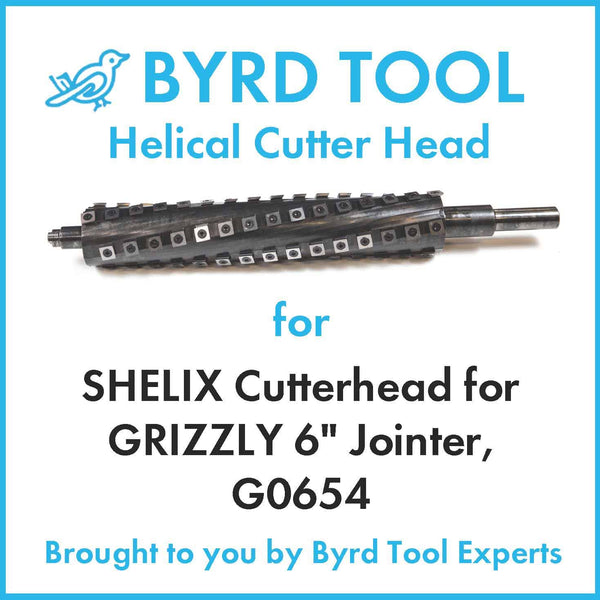 SHELIX Cutterhead for GRIZZLY 6″ Jointer, G0654