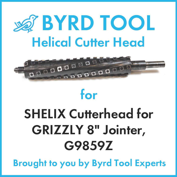 SHELIX Cutterhead for GRIZZLY 8″ Jointer, G9859Z
