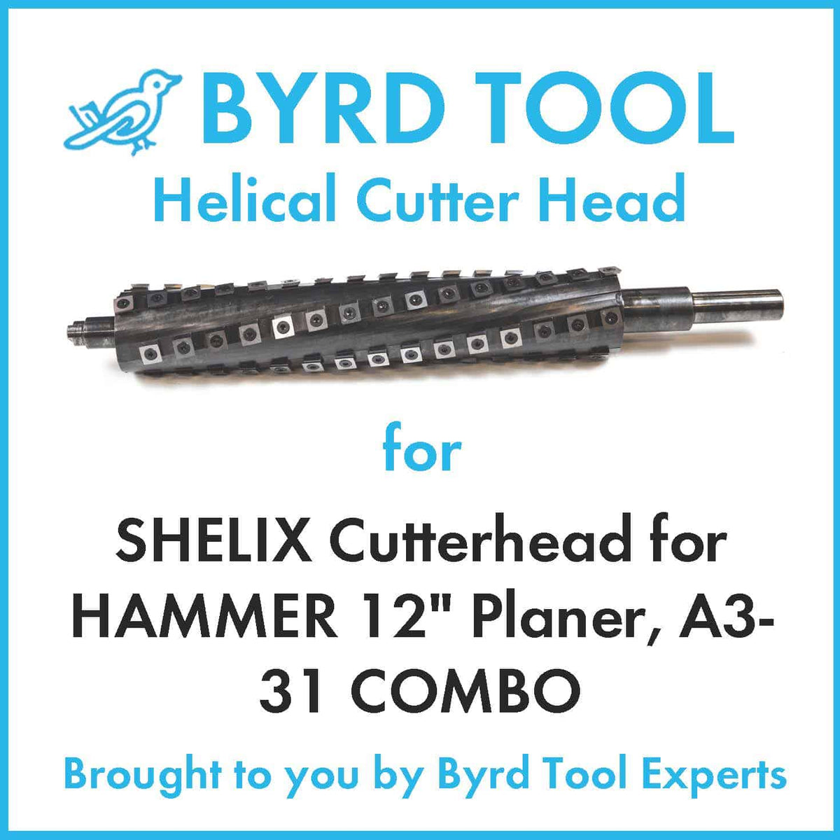 SHELIX Cutterhead for HAMMER 12" Planer