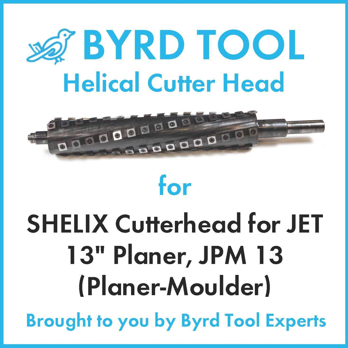 SHELIX Cutterhead for JET 13" Planer