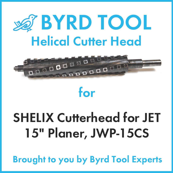 SHELIX Cutterhead for JET 15" Planer