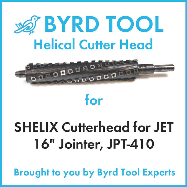 SHELIX Cutterhead for JET 16″ Jointer, JPT-410