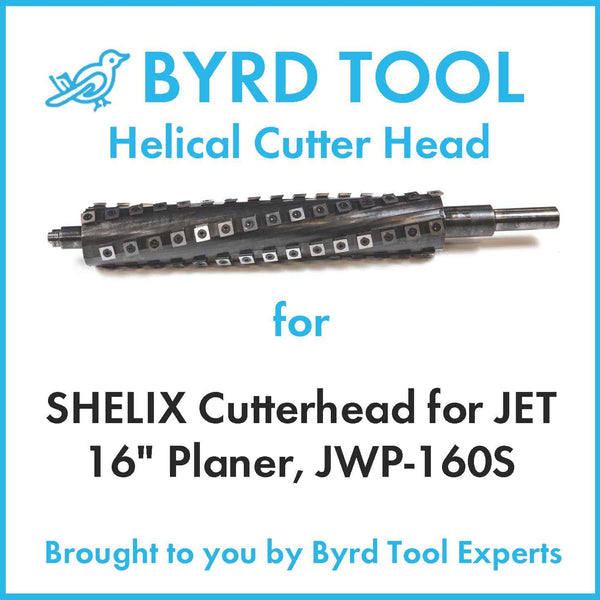 SHELIX Cutterhead for JET 16" Planer
