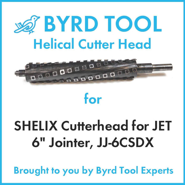 SHELIX Cutterhead for JET 6″ Jointer, JJ-6CSDX
