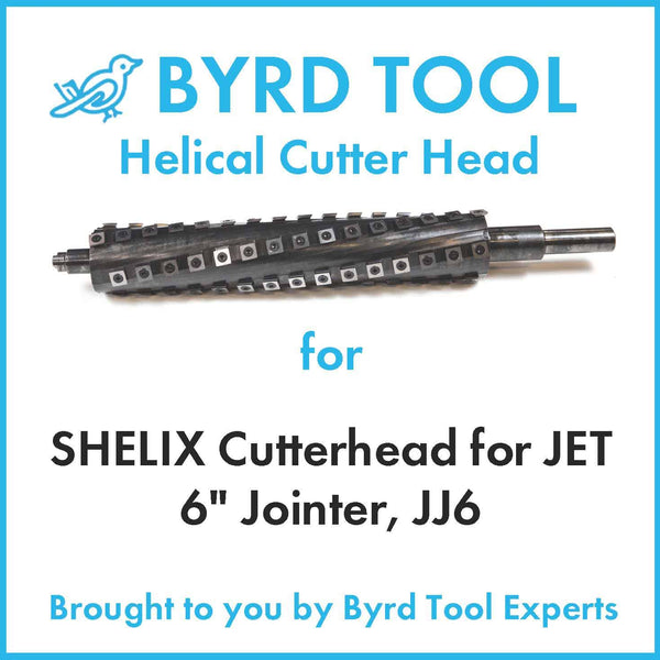 SHELIX Cutterhead for JET 6″ Jointer, JJ6