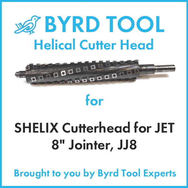 SHELIX Cutterhead for JET 8″ Jointer, JJ8