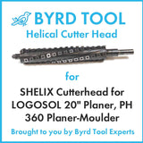 SHELIX Cutterhead for LOGOSOL 20