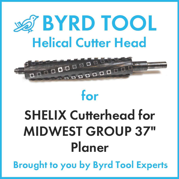 SHELIX Cutterhead for MIDWEST GROUP 37" Planer