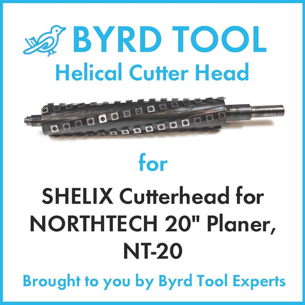 SHELIX Cutterhead for NORTHTECH 20" Planer