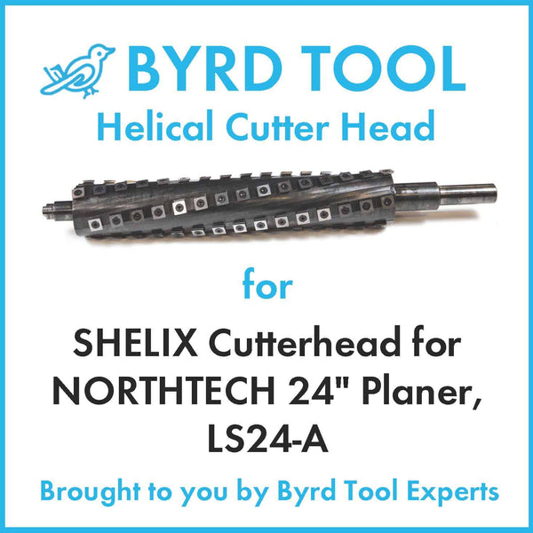 SHELIX Cutterhead for NORTHTECH 24" Planer