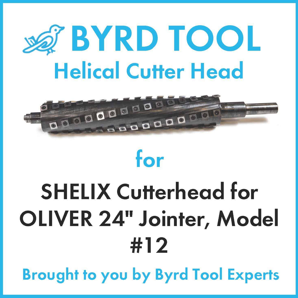 SHELIX Cutterhead for OLIVER 24″ Jointer, Model #12
