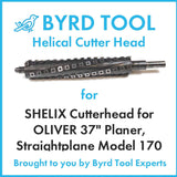 SHELIX Cutterhead for OLIVER 37