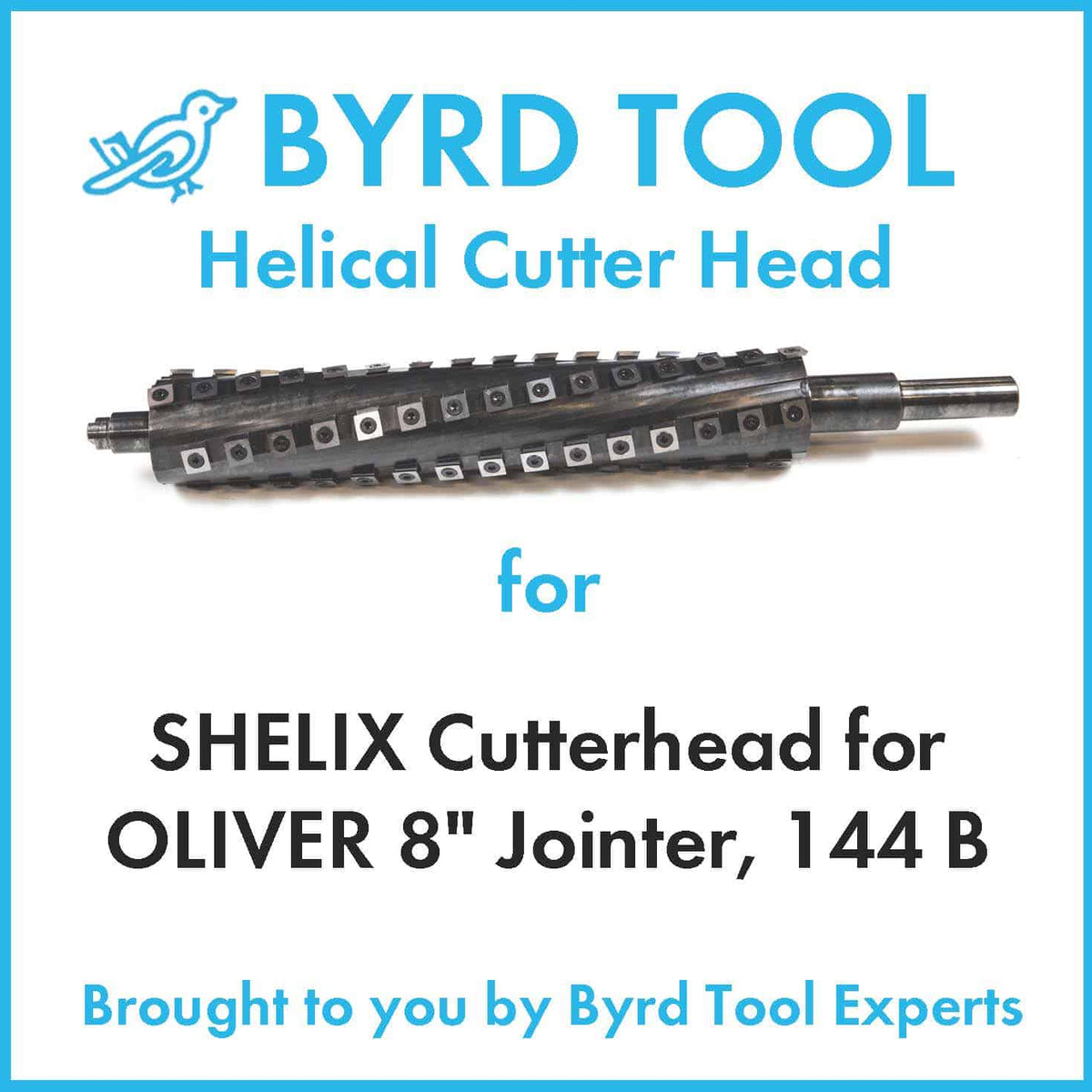 SHELIX Cutterhead for OLIVER 8″ Jointer, 144 B
