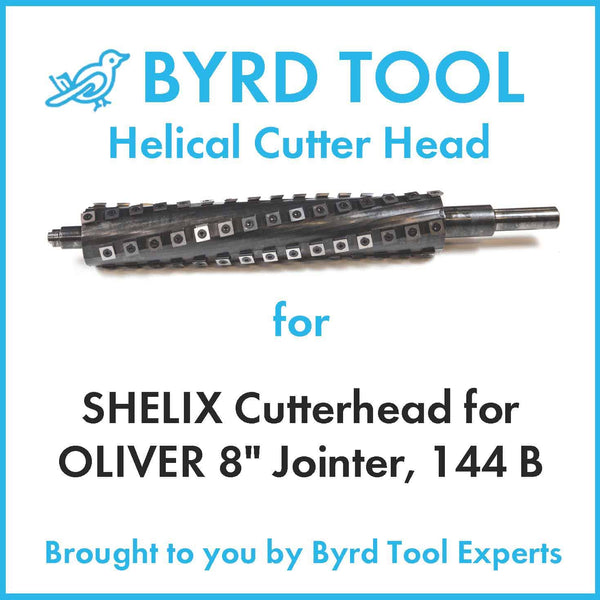 SHELIX Cutterhead for OLIVER 8″ Jointer, 144 B