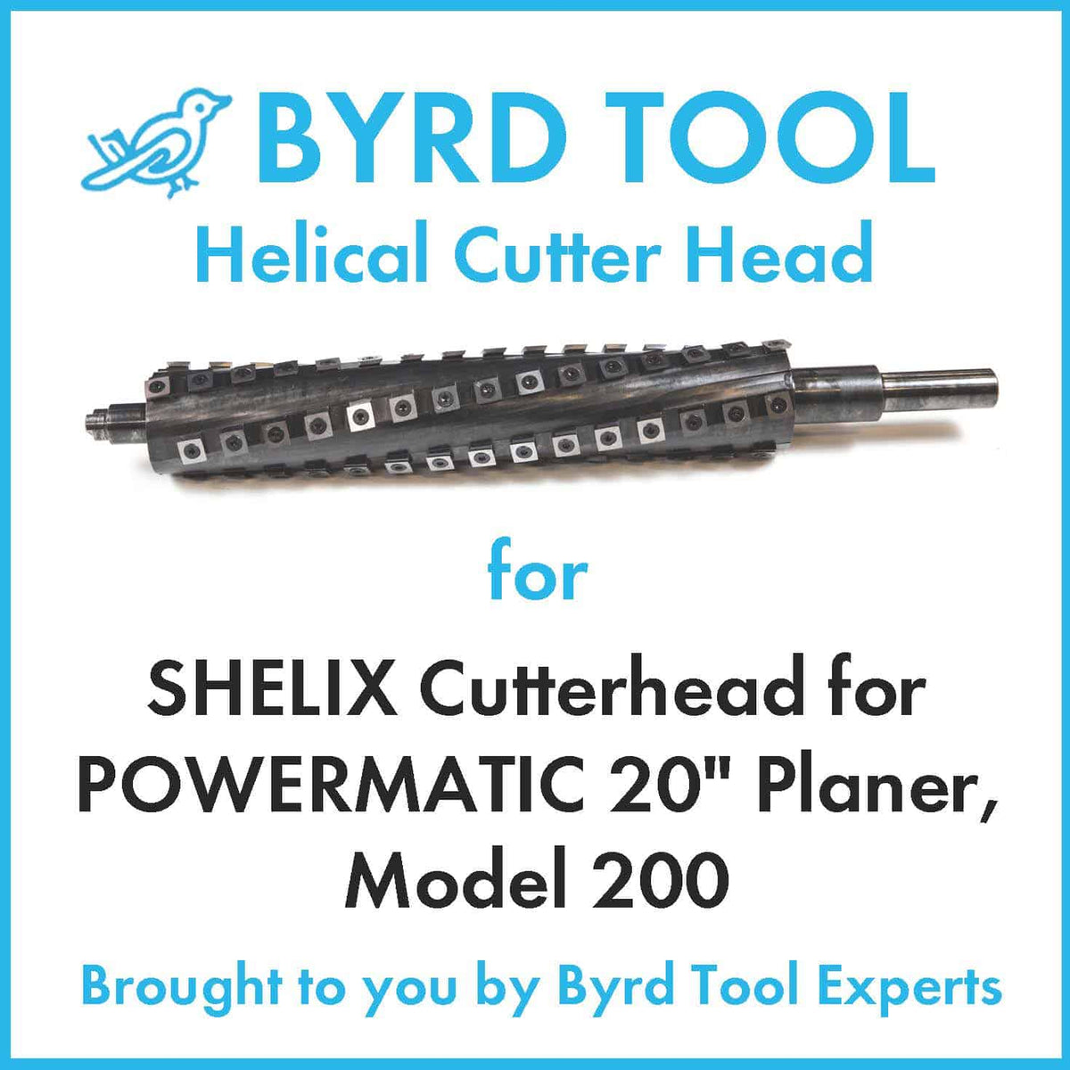 SHELIX Cutterhead for POWERMATIC 20" Planer