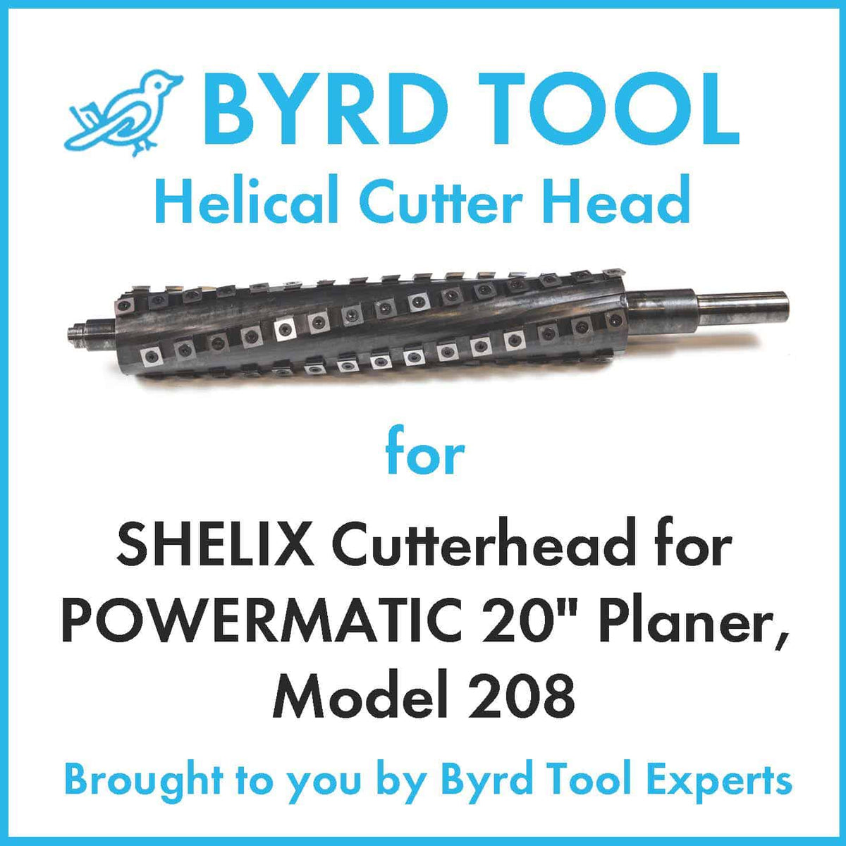 SHELIX Cutterhead for POWERMATIC 20" Planer