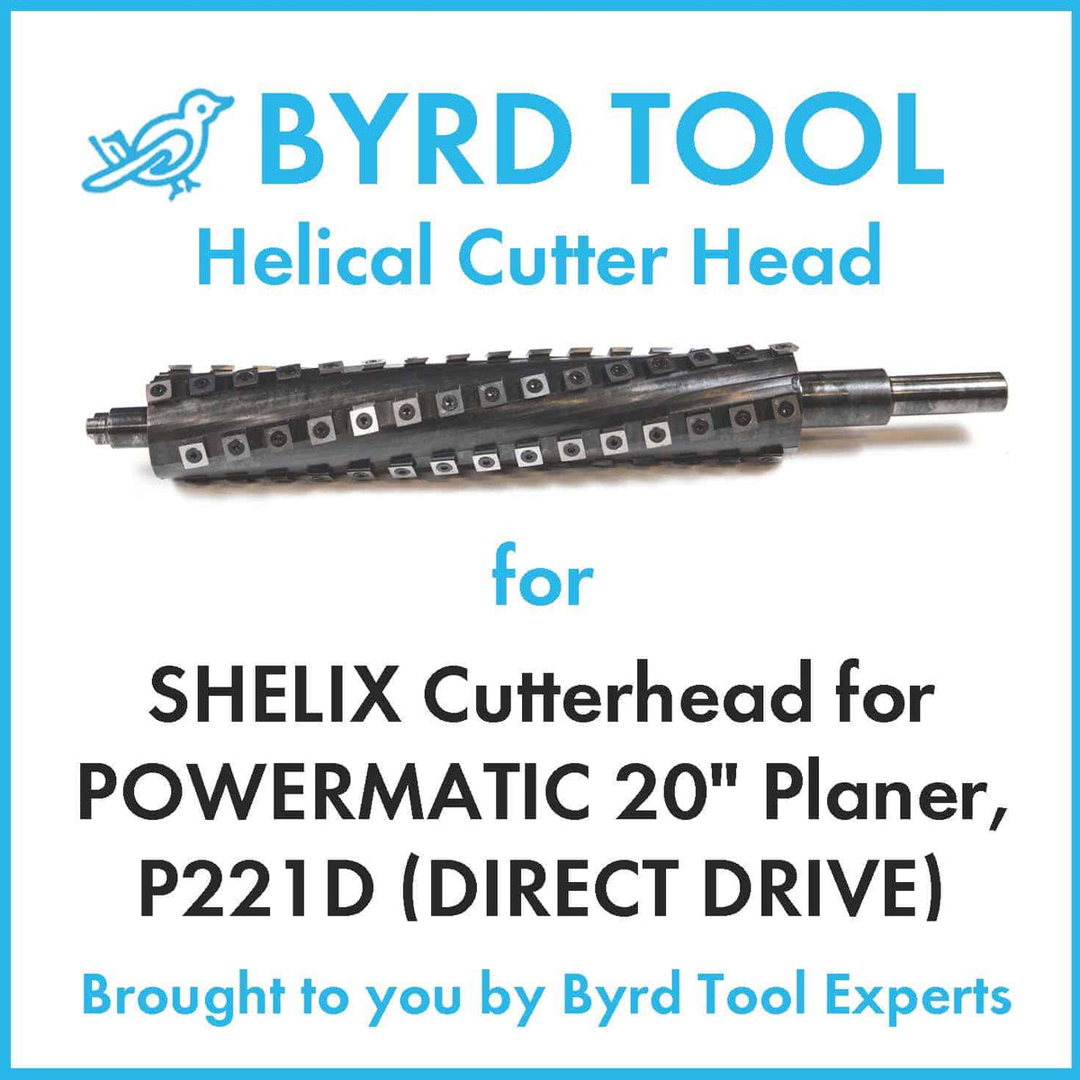 SHELIX Cutterhead for POWERMATIC 20" Planer