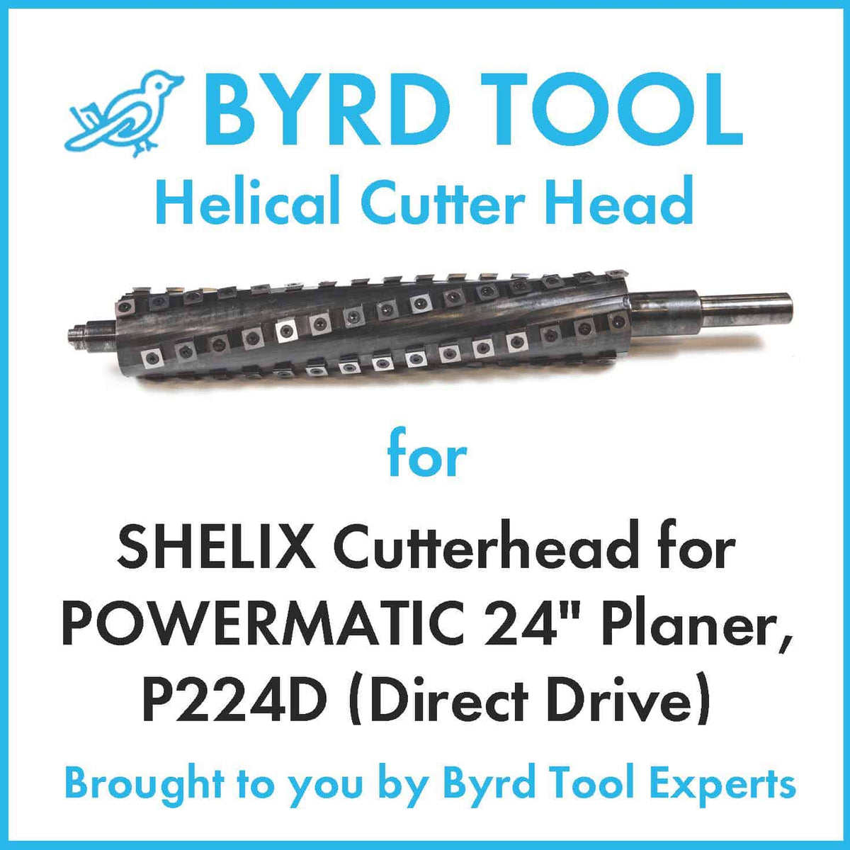 SHELIX Cutterhead for POWERMATIC 24" Planer